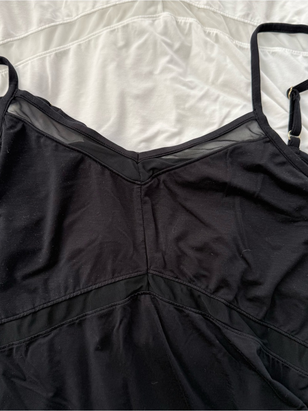 Women’s Honeylove Black & White Sleep Cami Pajama Set - Picture 2 of 7
